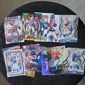Buffalo Bills Assorted Football Trading Cards